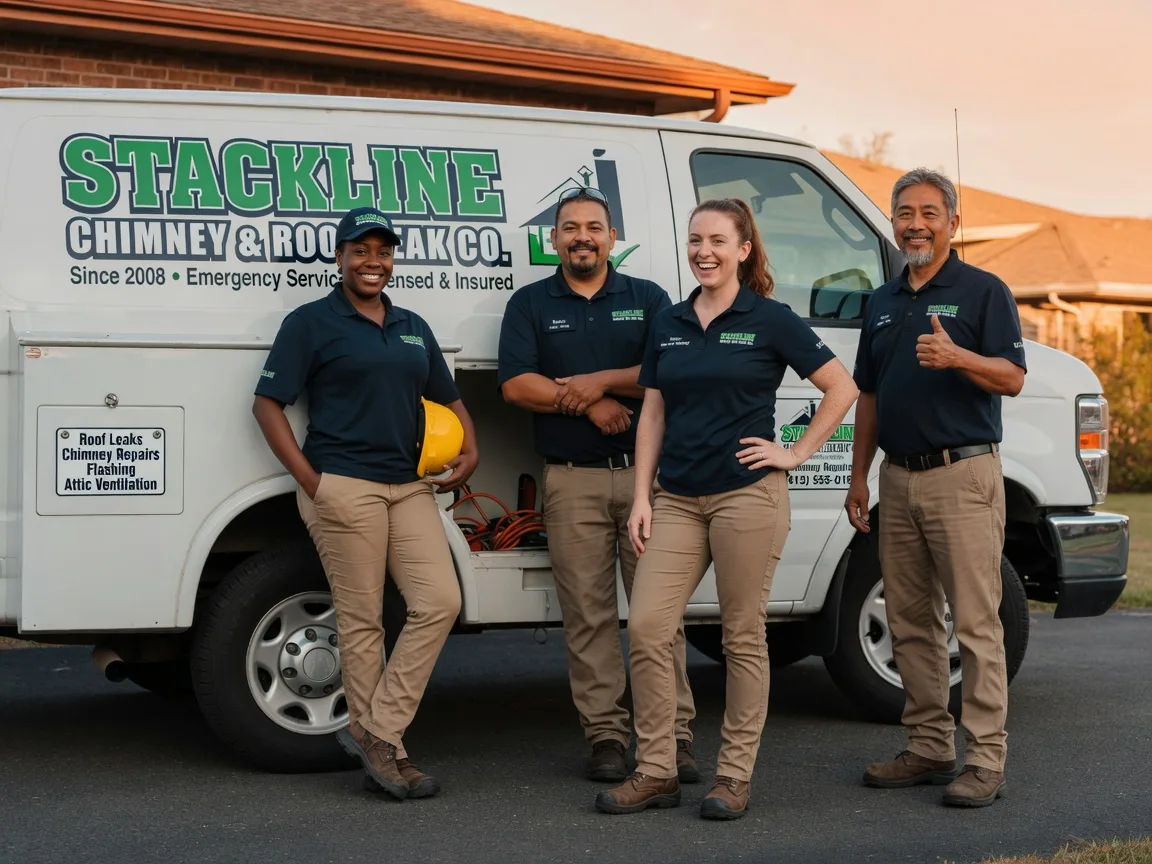 Chimney flashing repair company in Anita, PA